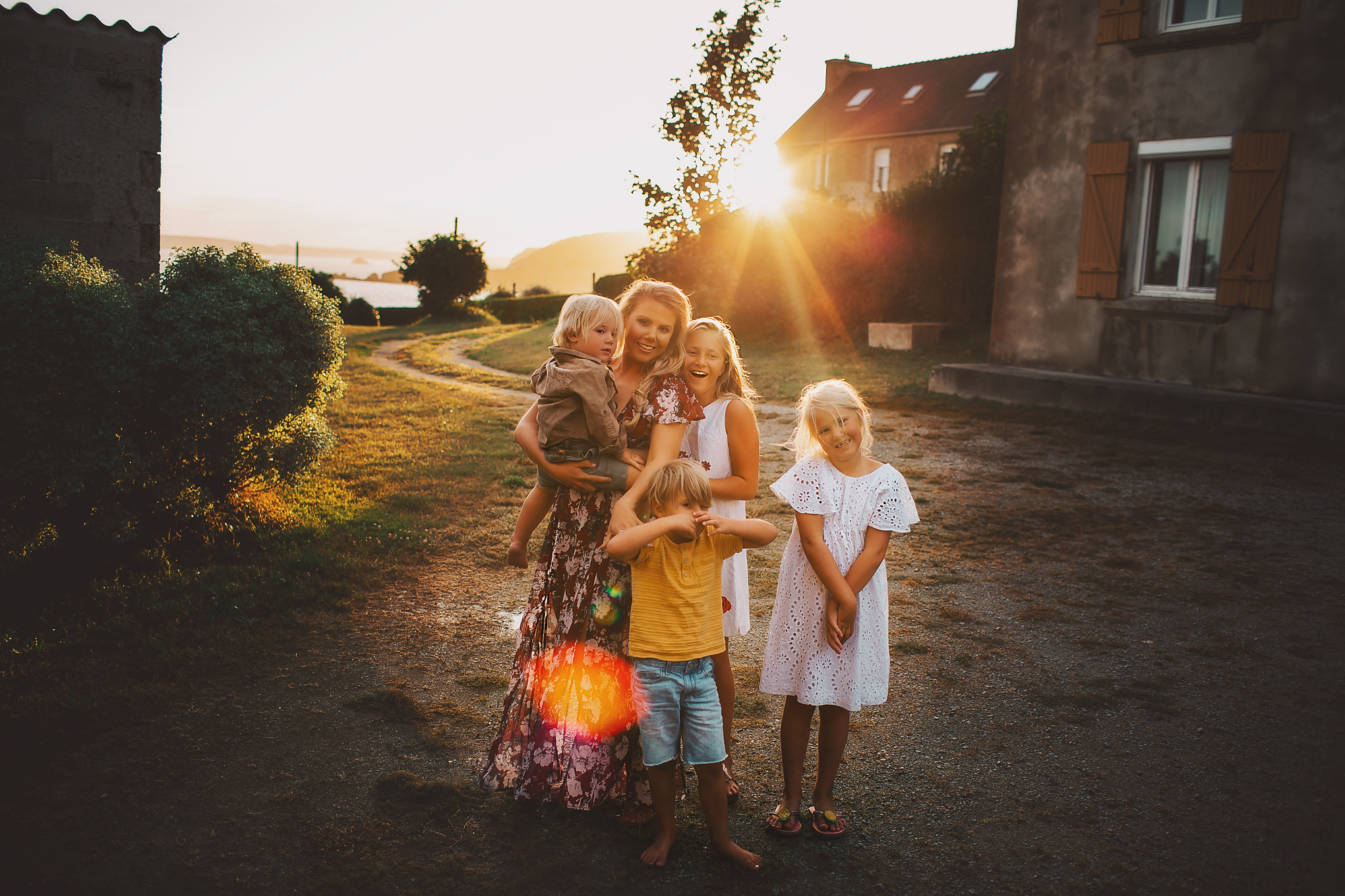 family vacation photography Bretagne France